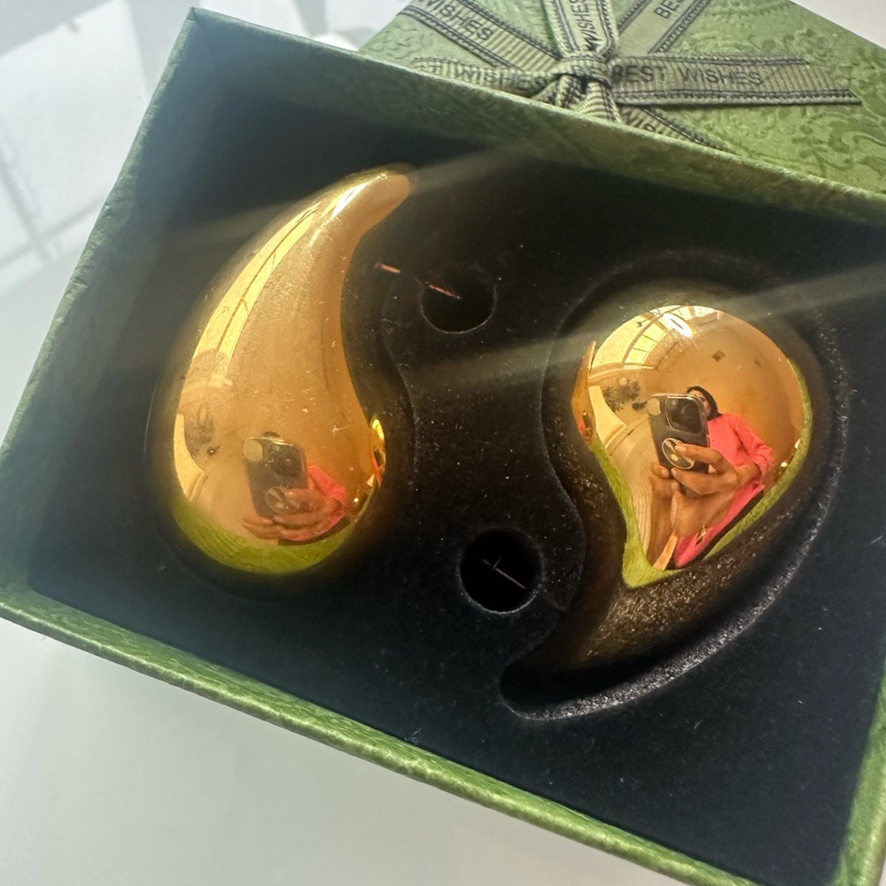 Beautiful fashion earrings - never worn! And super trendy